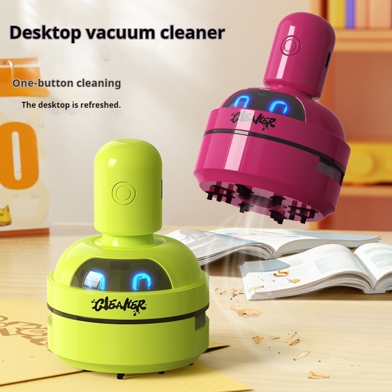 เครื่องดูดฝุ่นทำความสะอาดโต๊ะท - Mini Desktop Vacuum Cleaner For Eraser Dust บทวิจารณ์และราคา