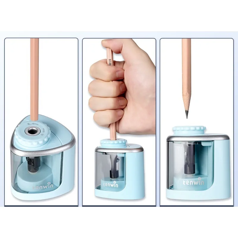 เครื่องเหลาดินสอไฟฟ้าแบบพกพา ใ - Electric Pencil Sharpener Usb บทวิจารณ์และราคา