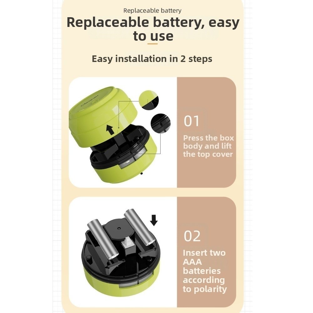 เครื่องดูดฝุ่นขนาดเล็กแบบพกพา  - Mini Desktop Vacuum Cleaner For Eraser Dust บทวิจารณ์และราคา