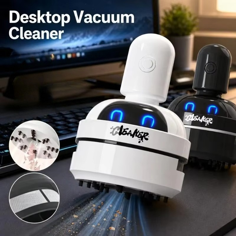เครื่องดูดฝุ่นทำความสะอาดโต๊ะท - Mini Desktop Vacuum Cleaner For Eraser Dust บทวิจารณ์และราคา